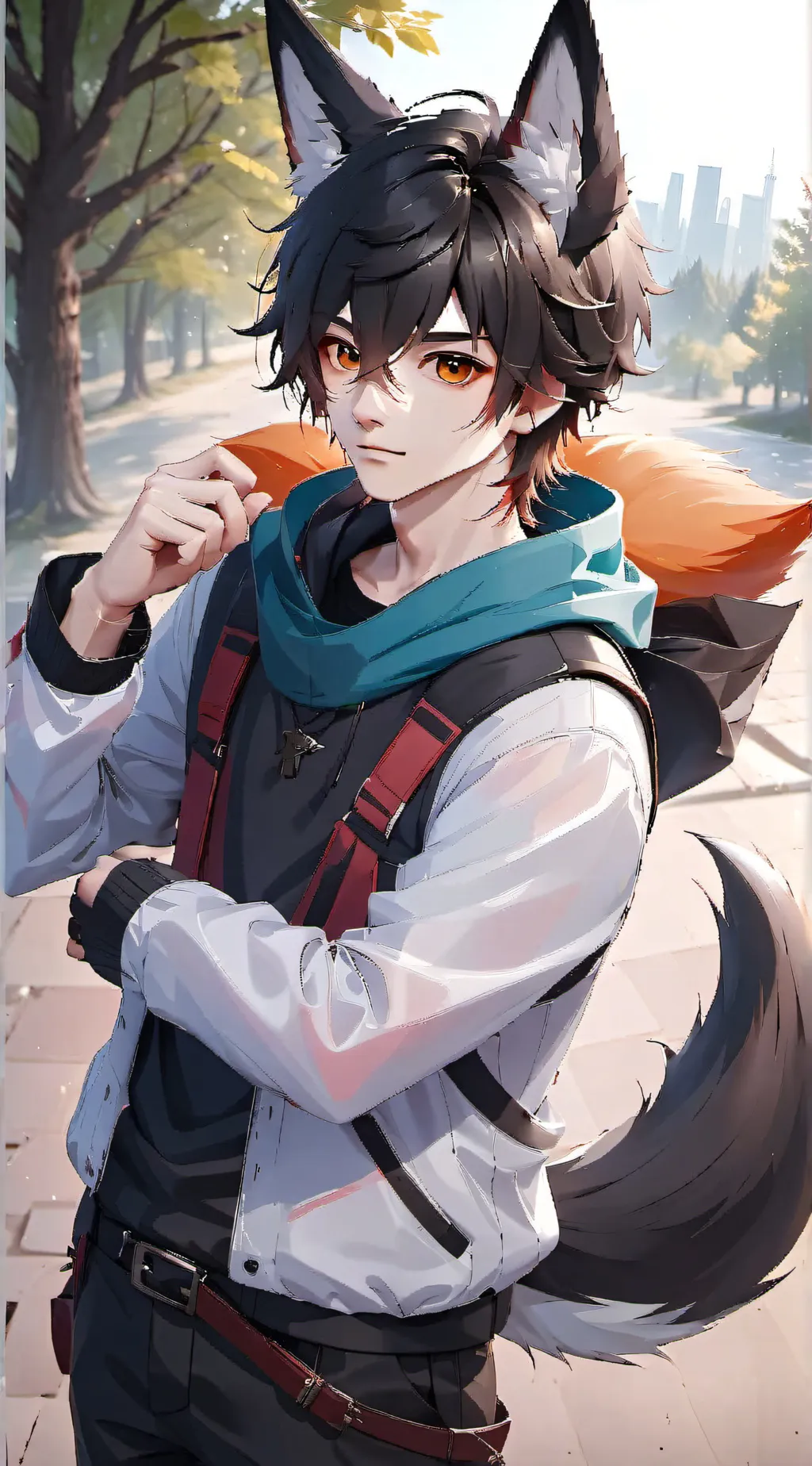 ai character: Mat background