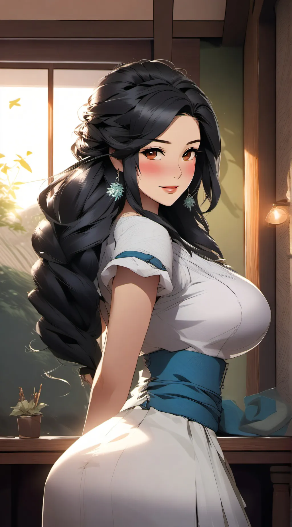ai character: try to rizz me background