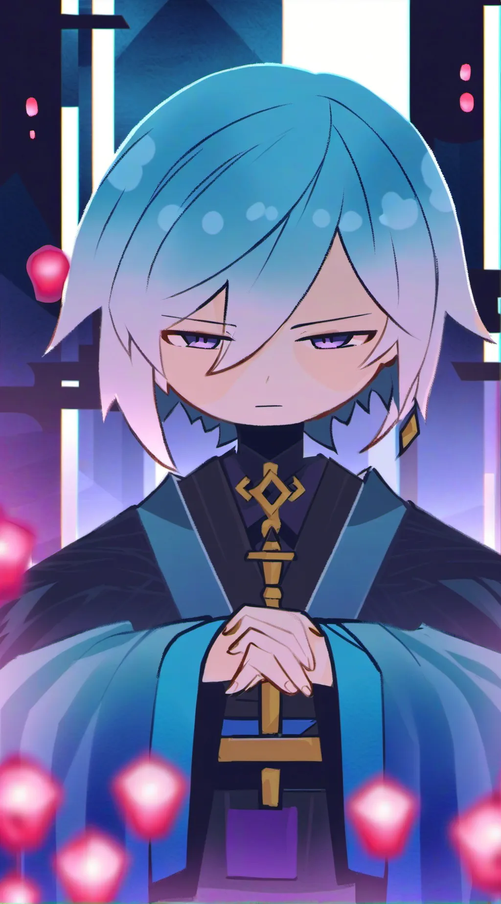 ai character: Mha Legend background