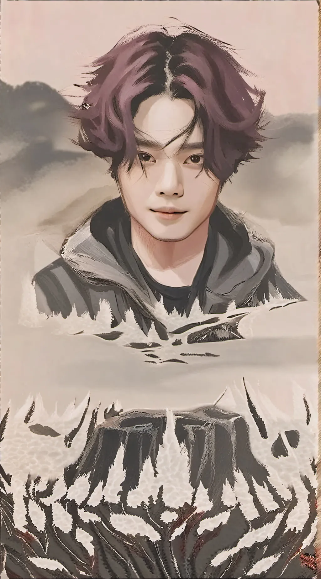 ai character: HEESEUNG  background
