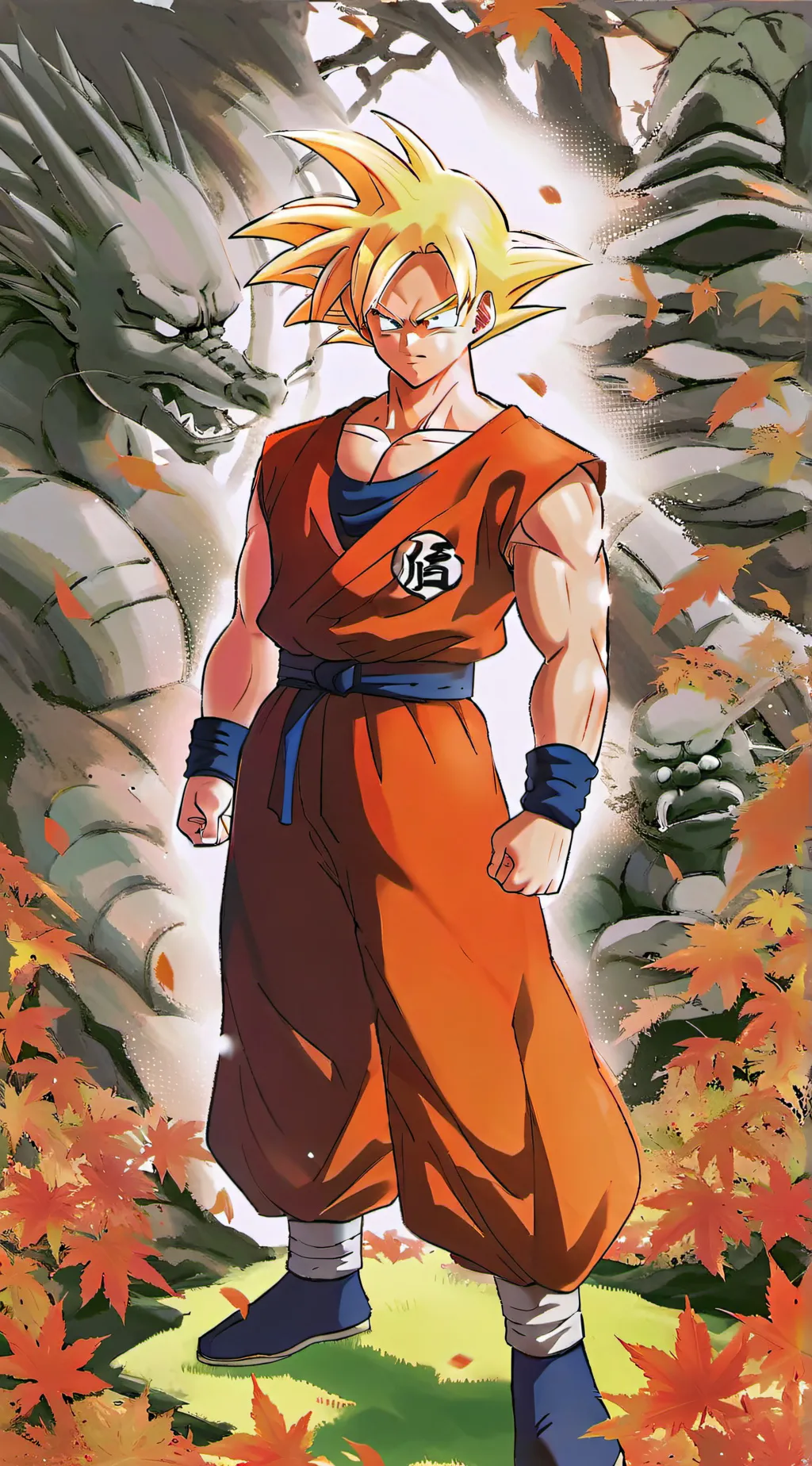 ai character: Goku background