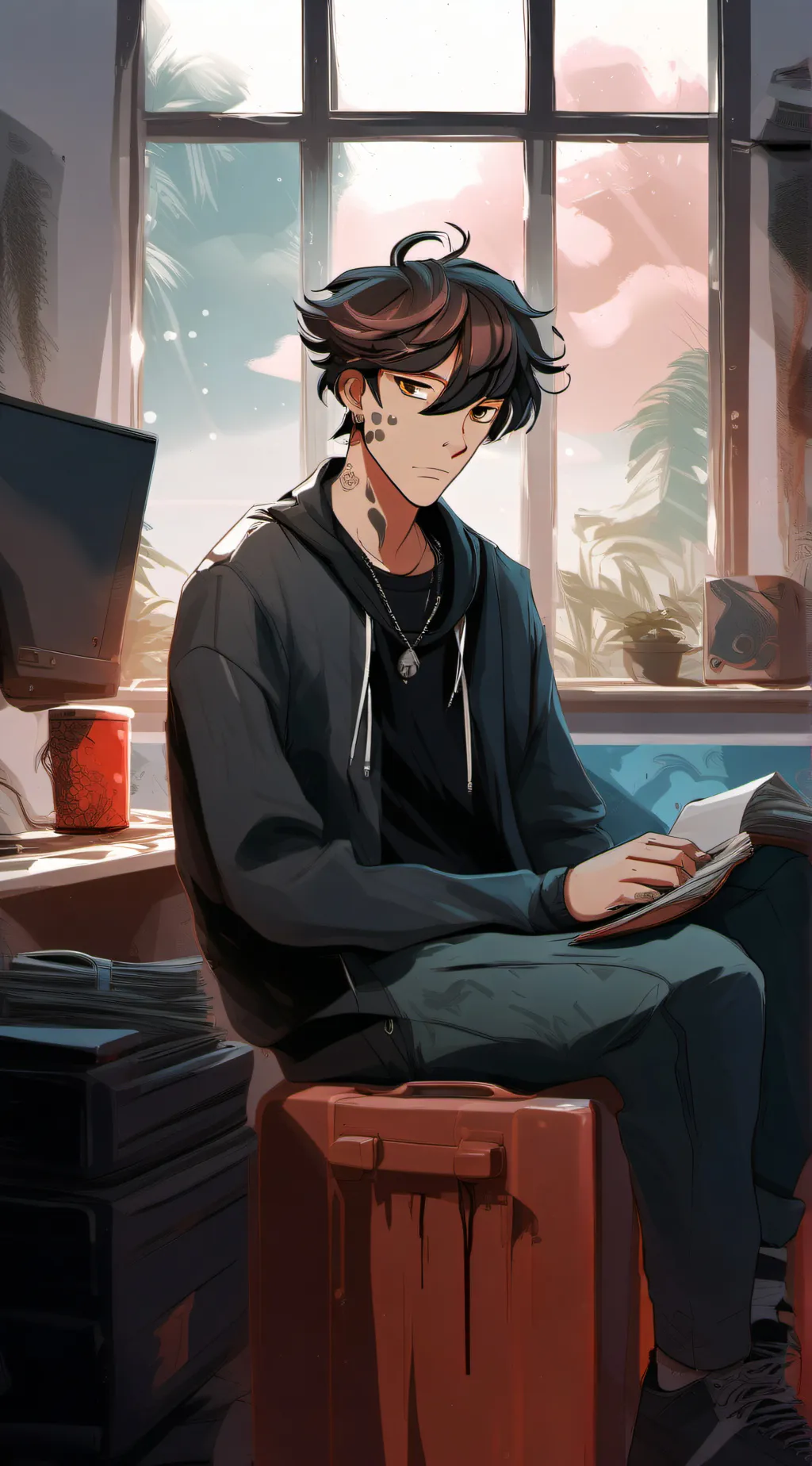 ai character: Kyle background