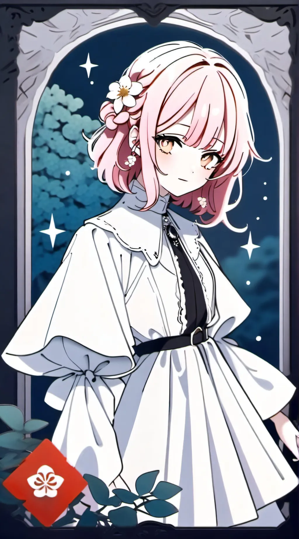 ai character: Lily background
