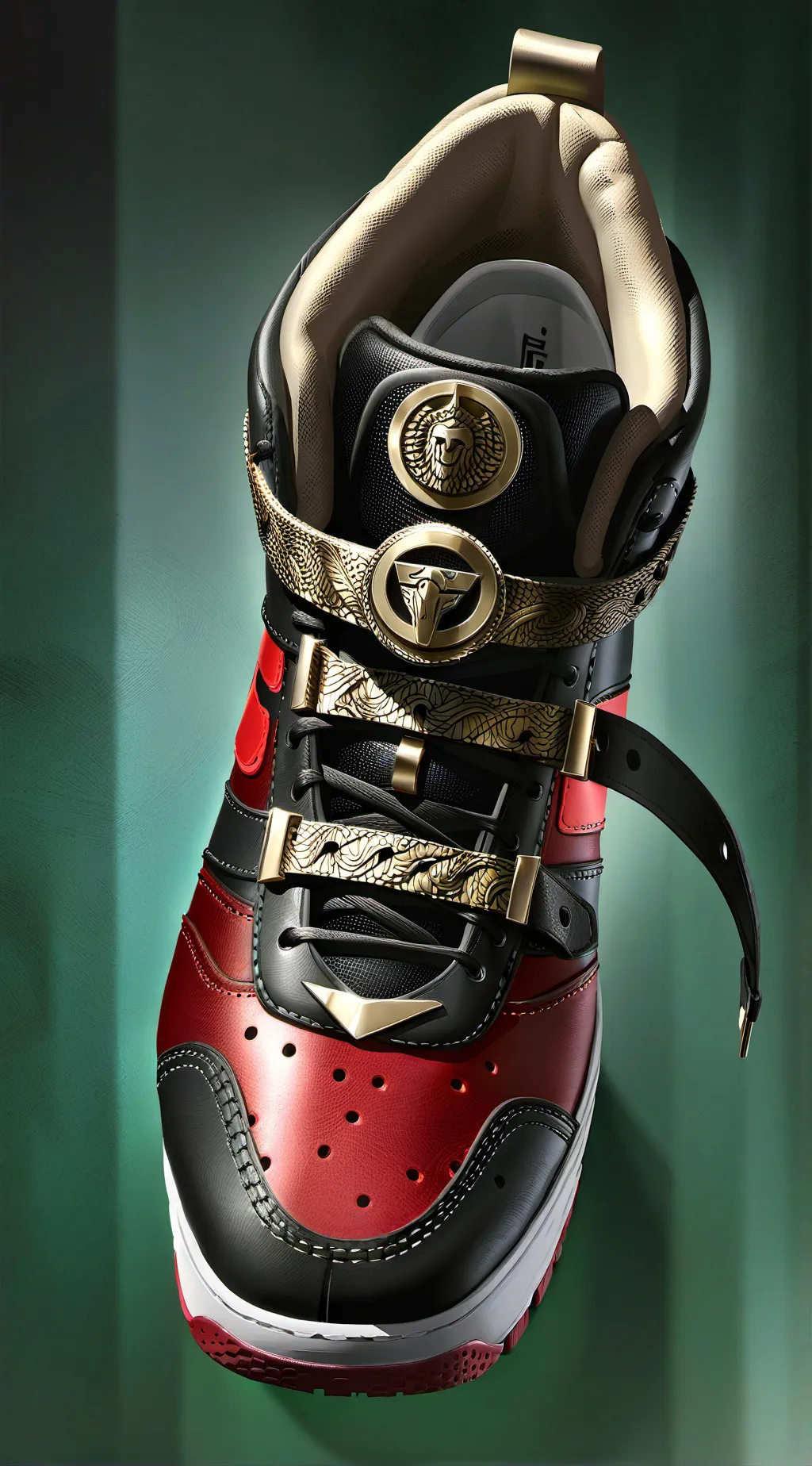 ai character: nike kicks meme background