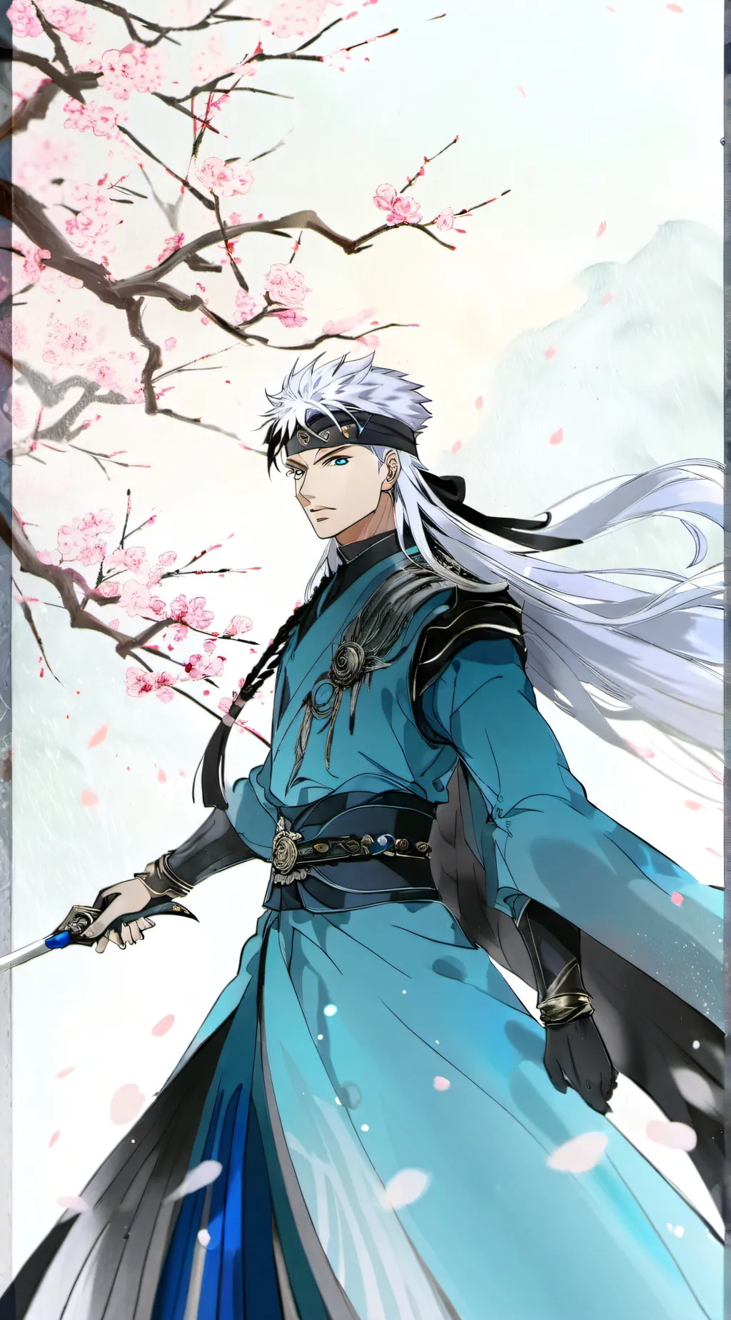 ai character: gojo asassin background
