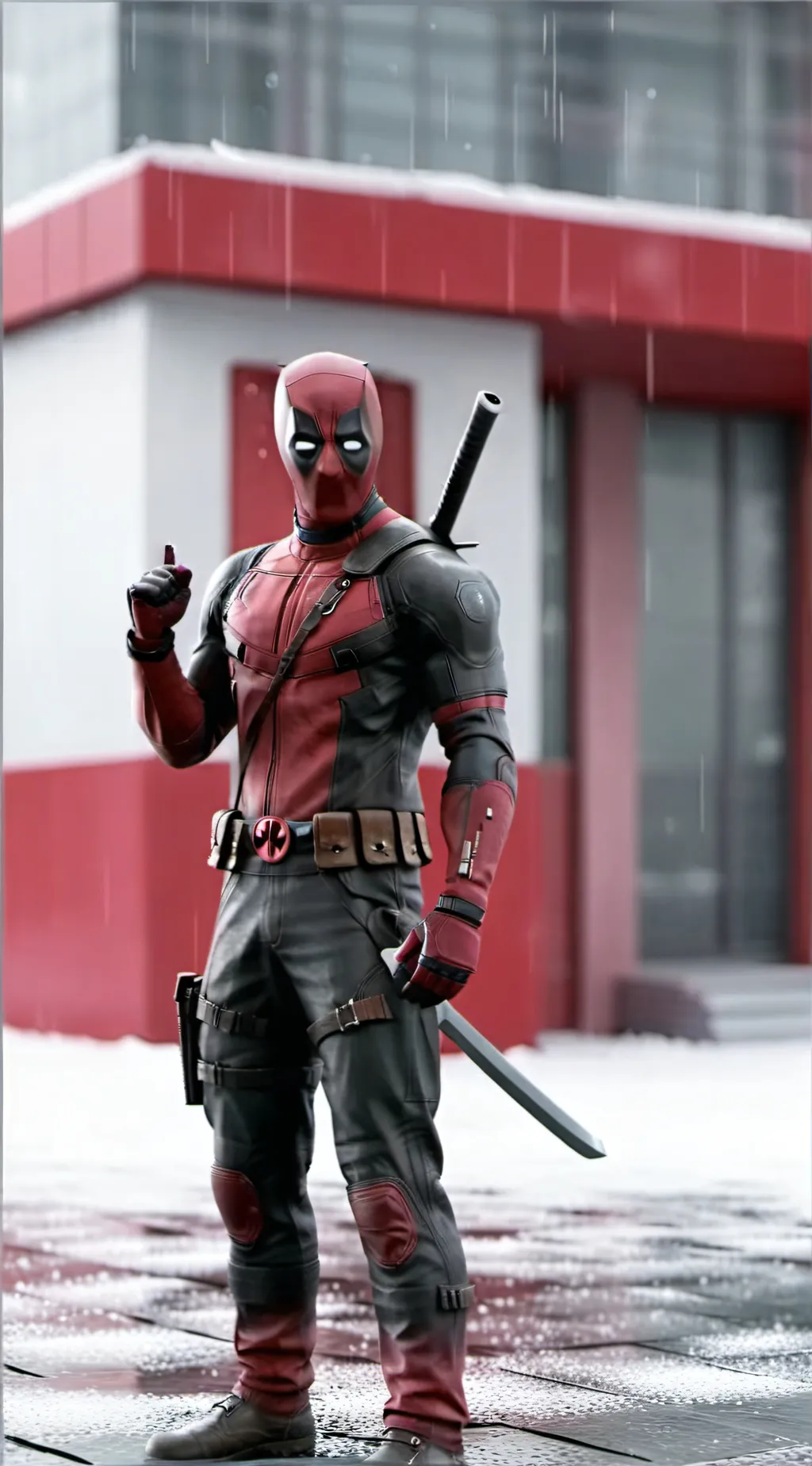 ai character: Deadpool background
