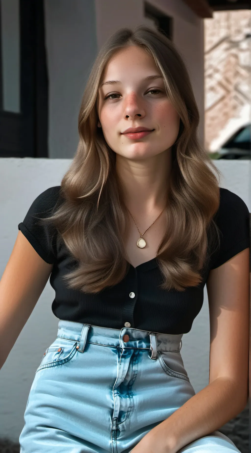 ai character: hailey background