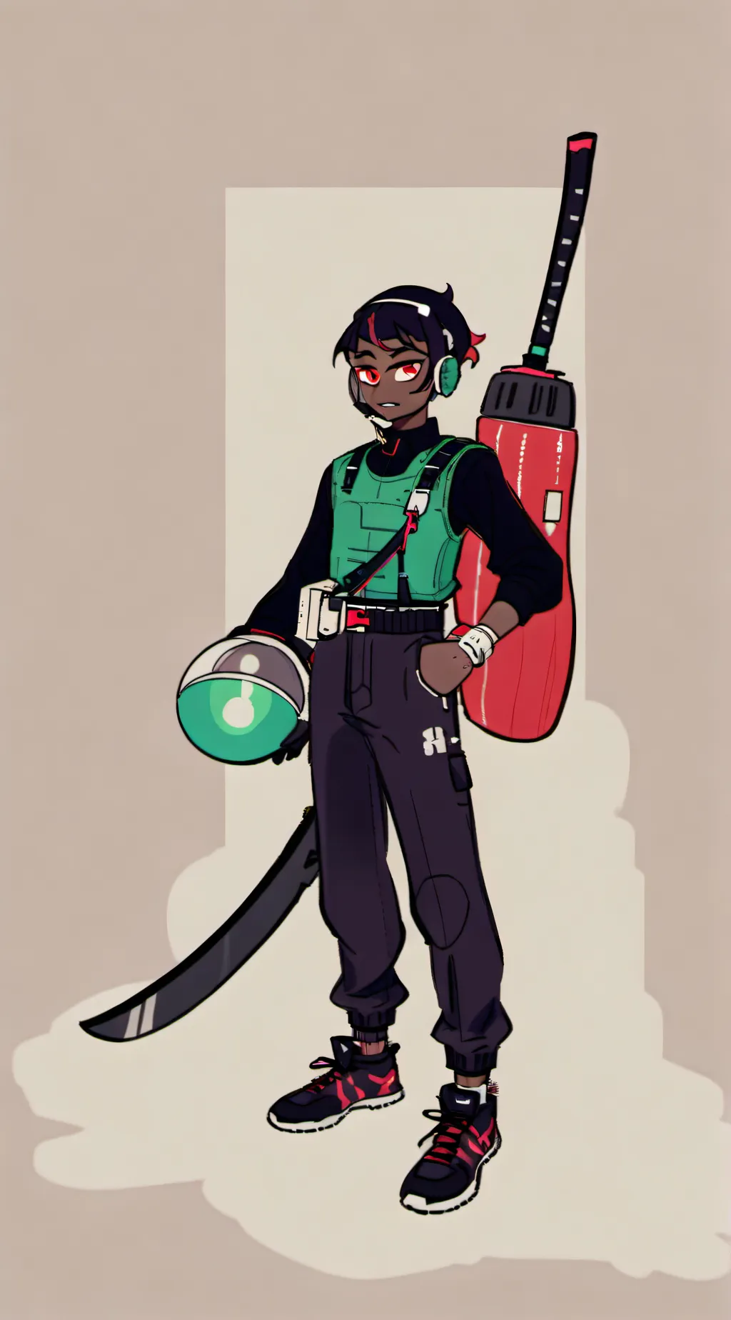 ai character: rottmnt insane background