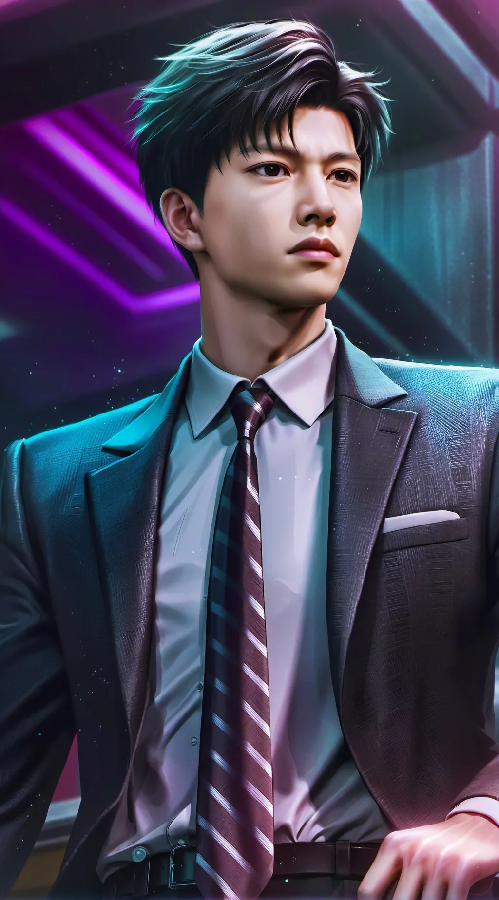 ai character: Anhelo background