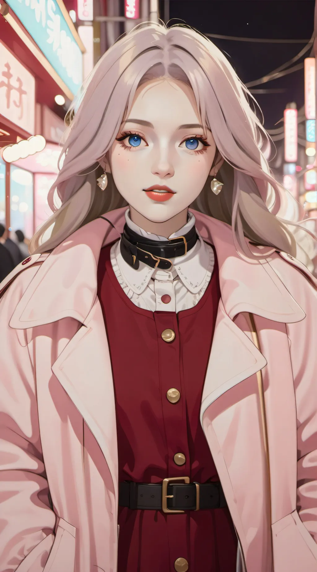 ai character: Améle Andrews background