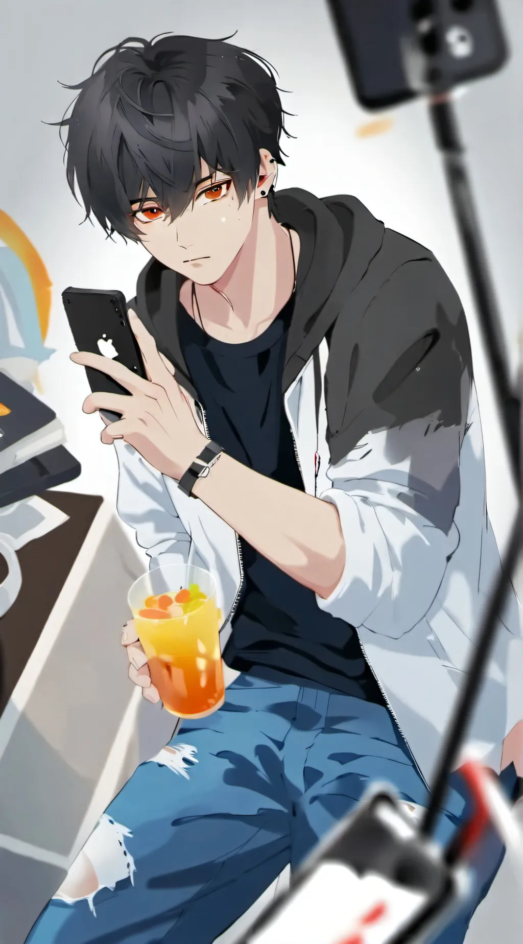 ai character: Няня background