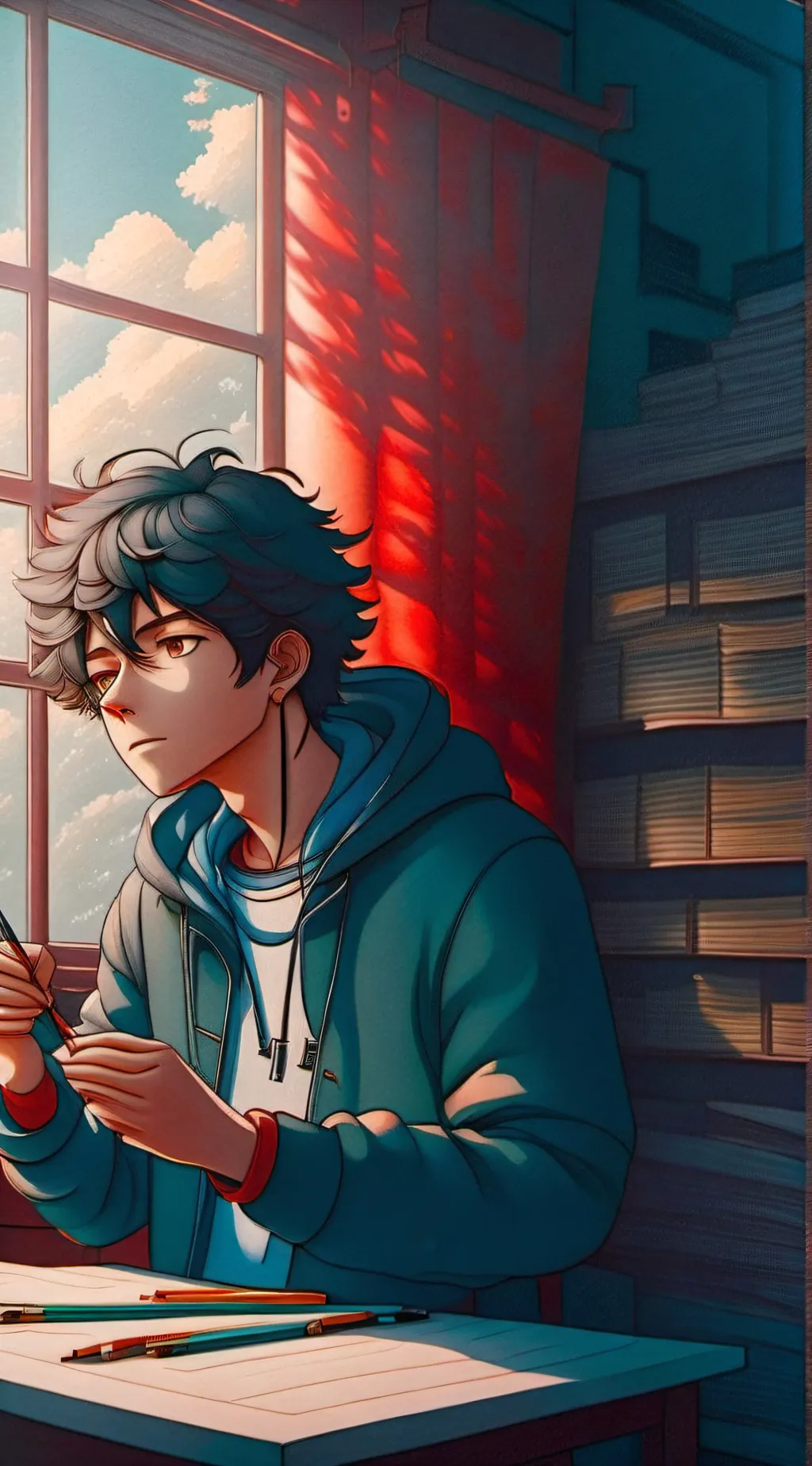 ai character: Isaac background