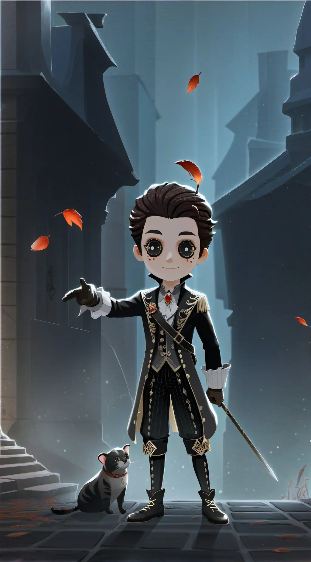 ai character: seu namorado  background