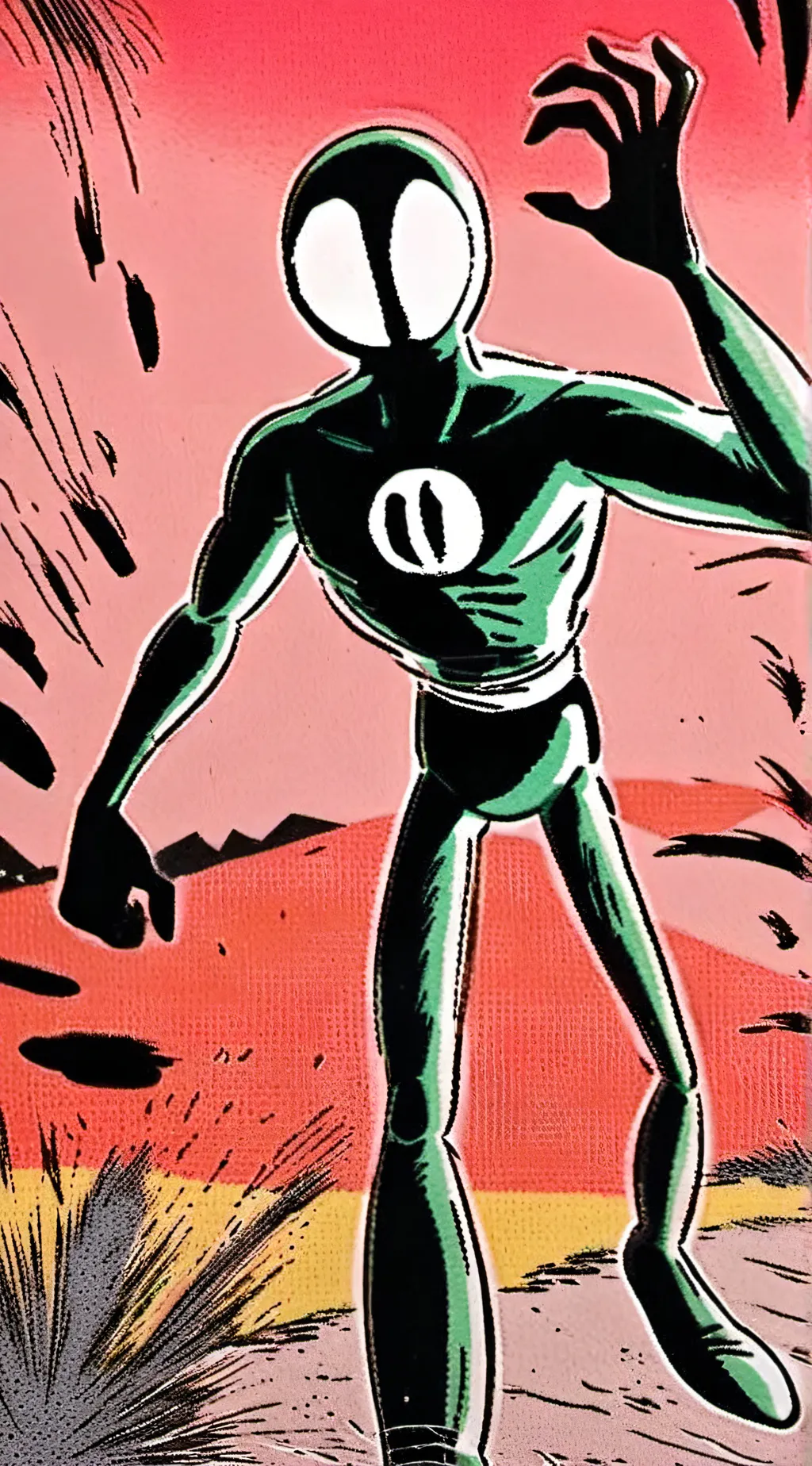ai character: Alan Becker powers background