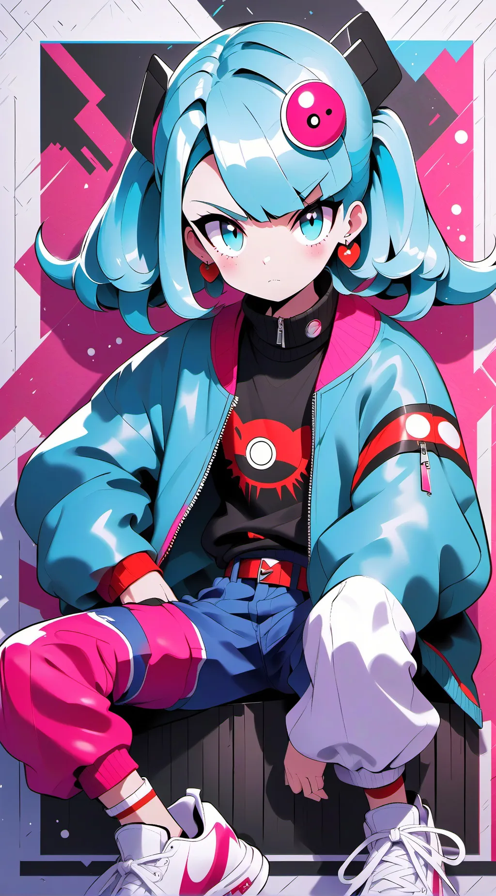 ai character: lilly background