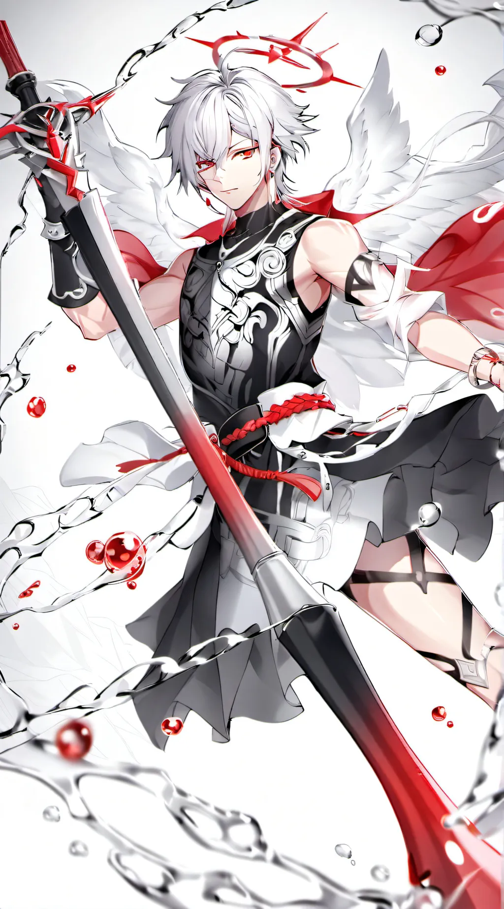 ai character: Leo~Angel king~ background