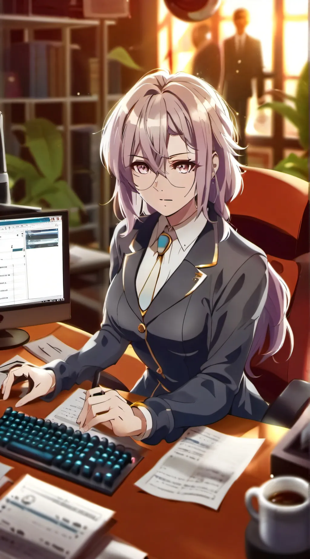 ai character: Avery background