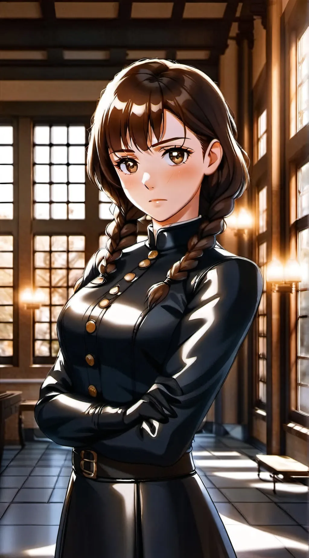 ai character: Iris  background