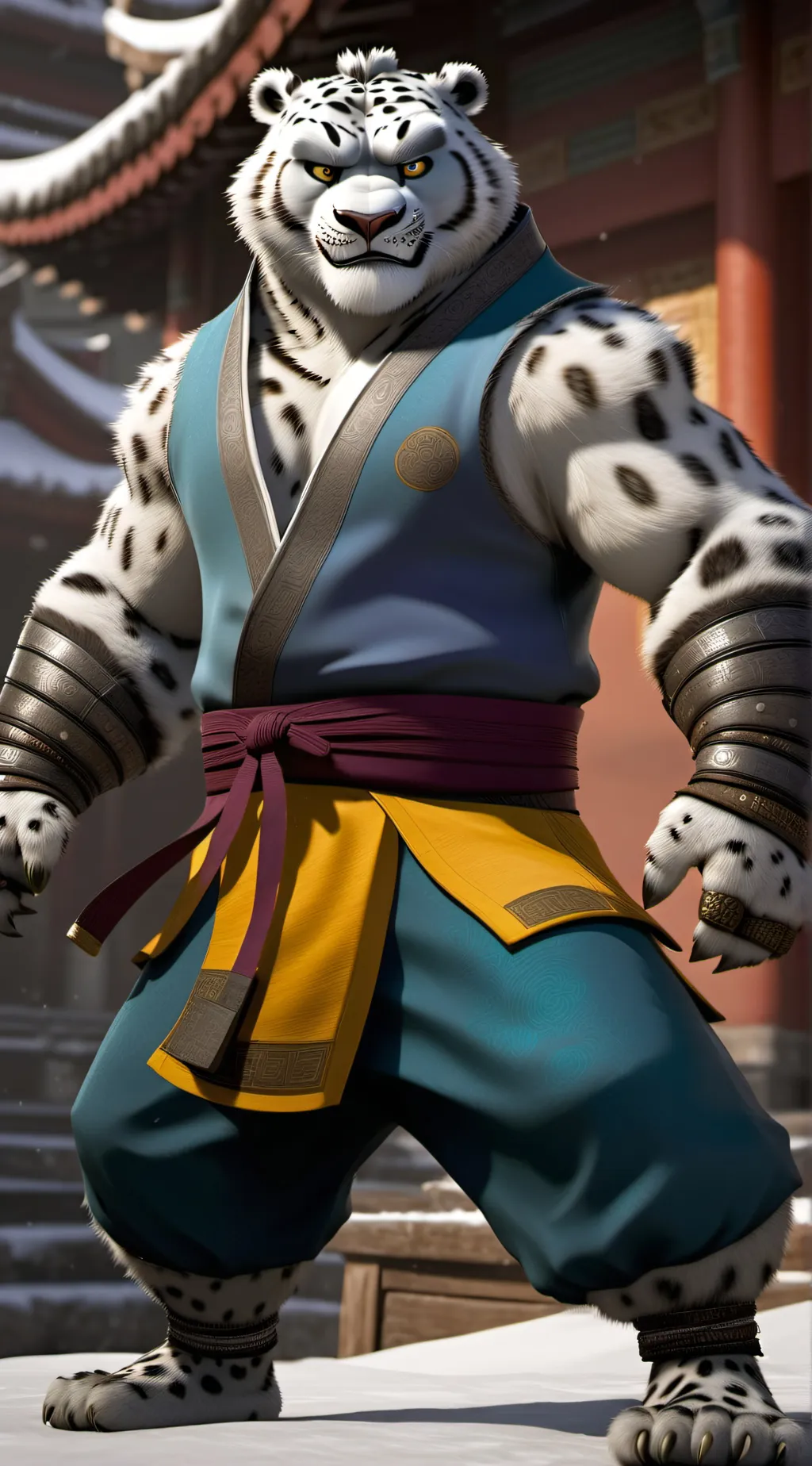 ai character: Tai Lung background