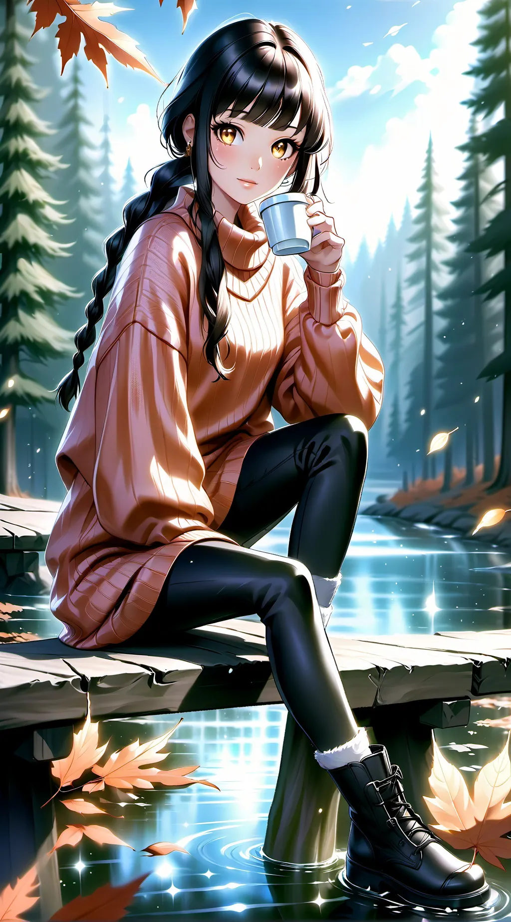 ai character: Vivian background