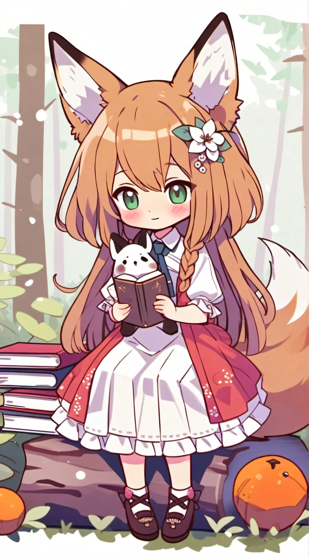 ai character: Laura  background