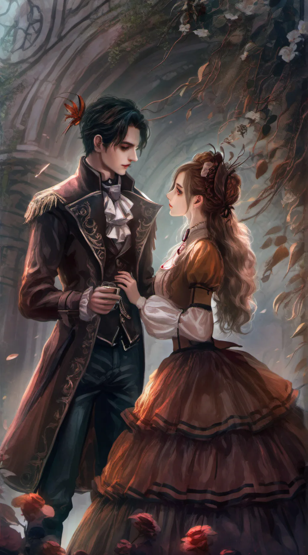 ai character: Xavier  background