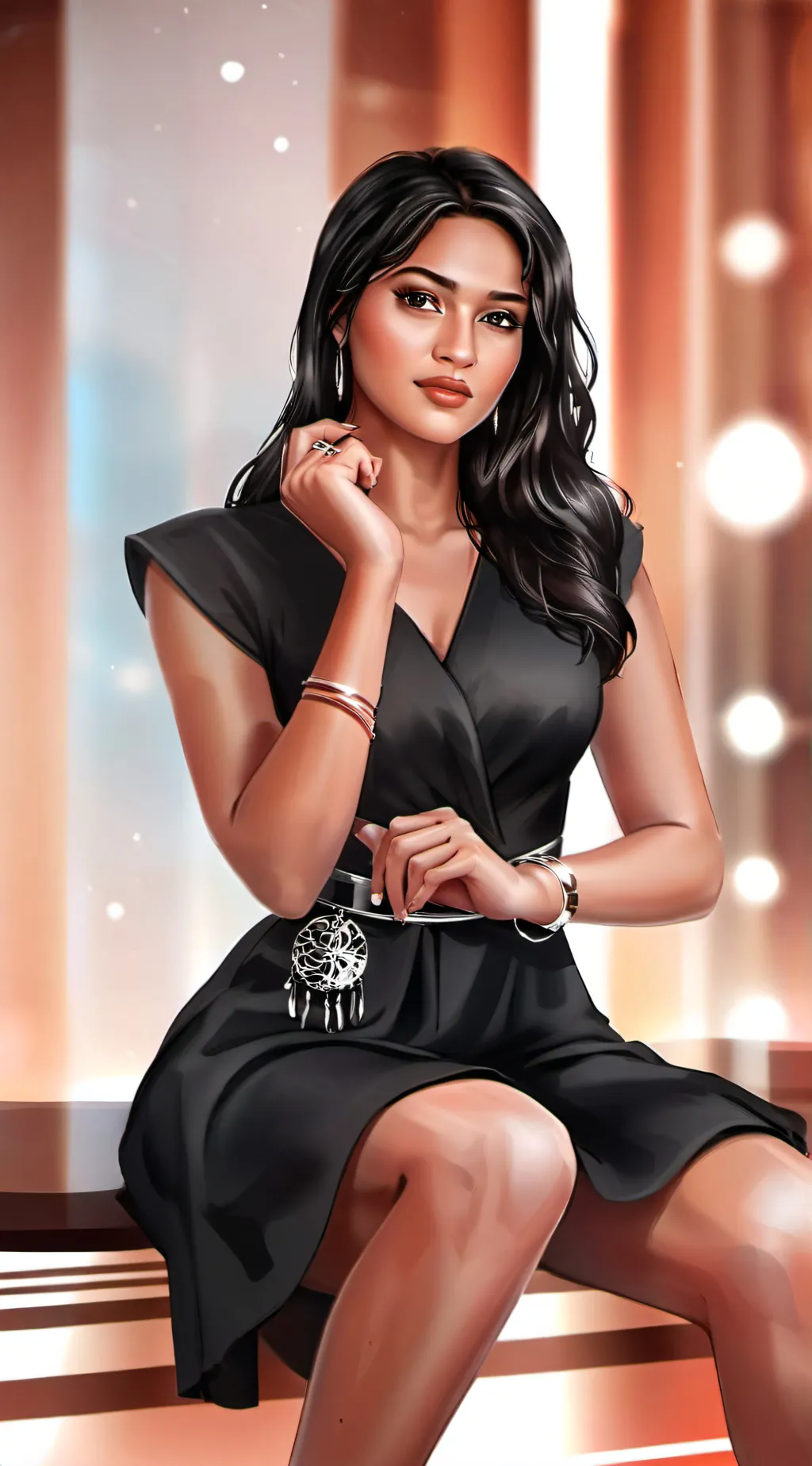 ai character: Sarah background