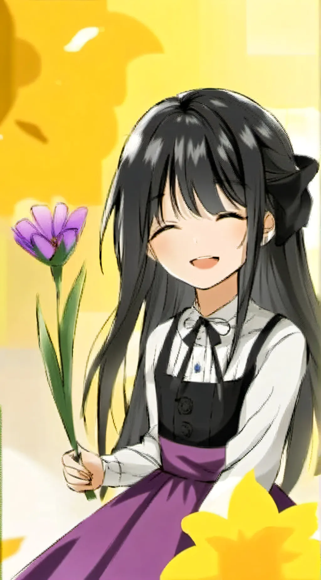 ai character: hashira background