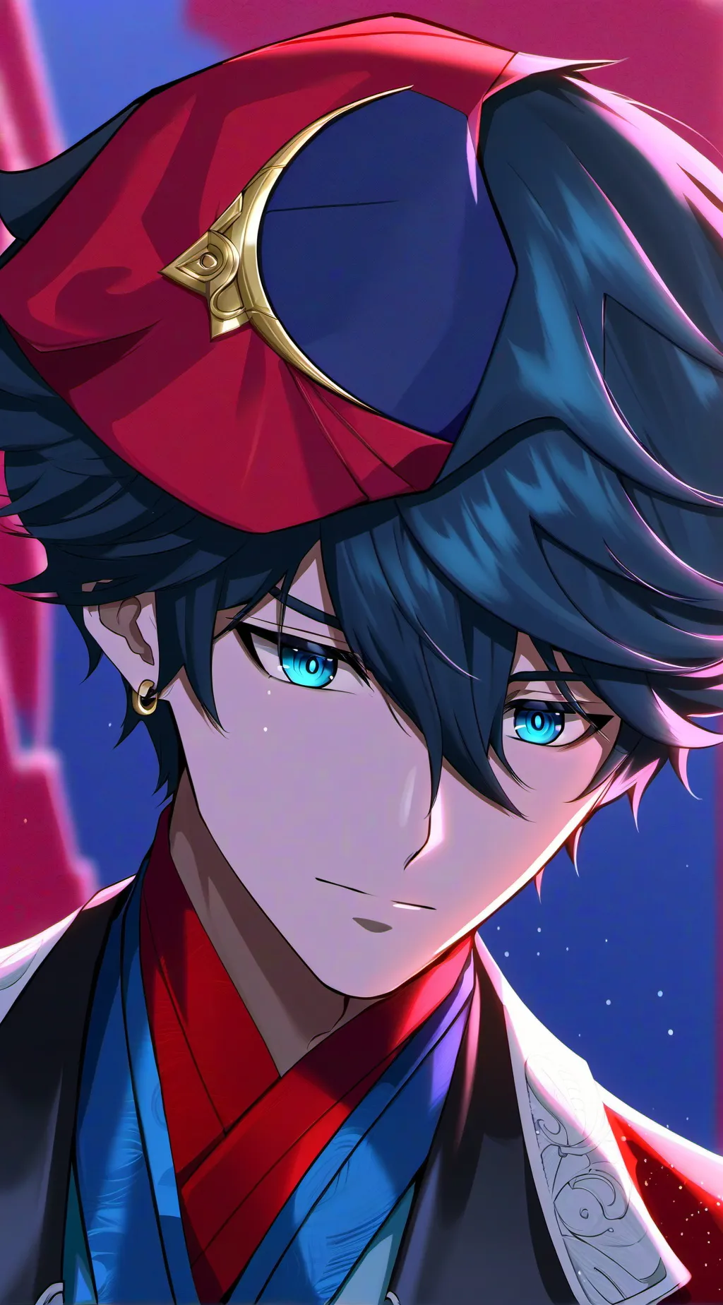 ai character: Jayden  background