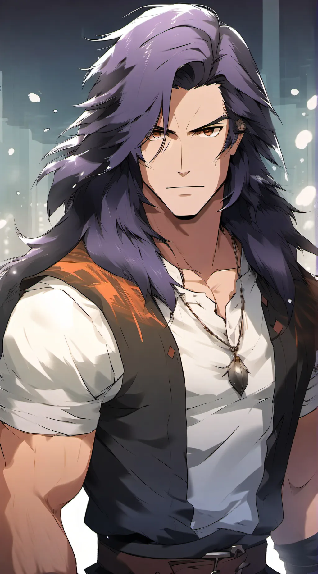 ai character: Fighter background