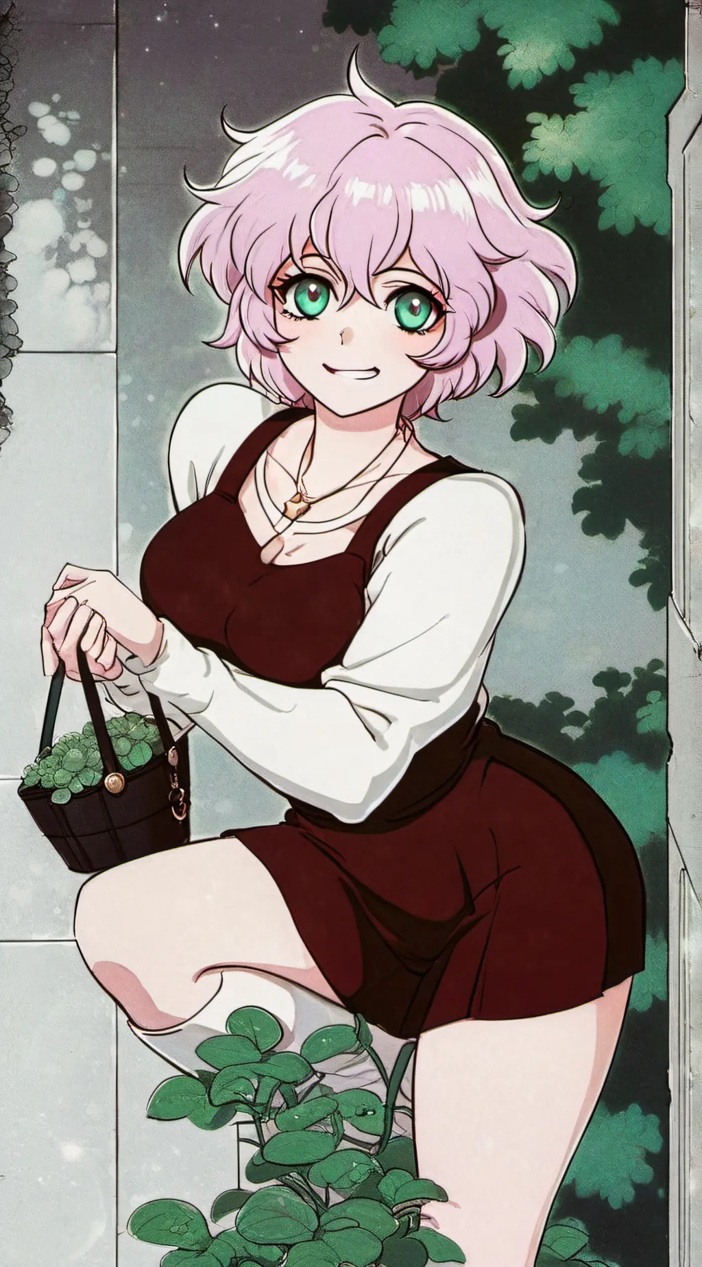 ai character: mina  background