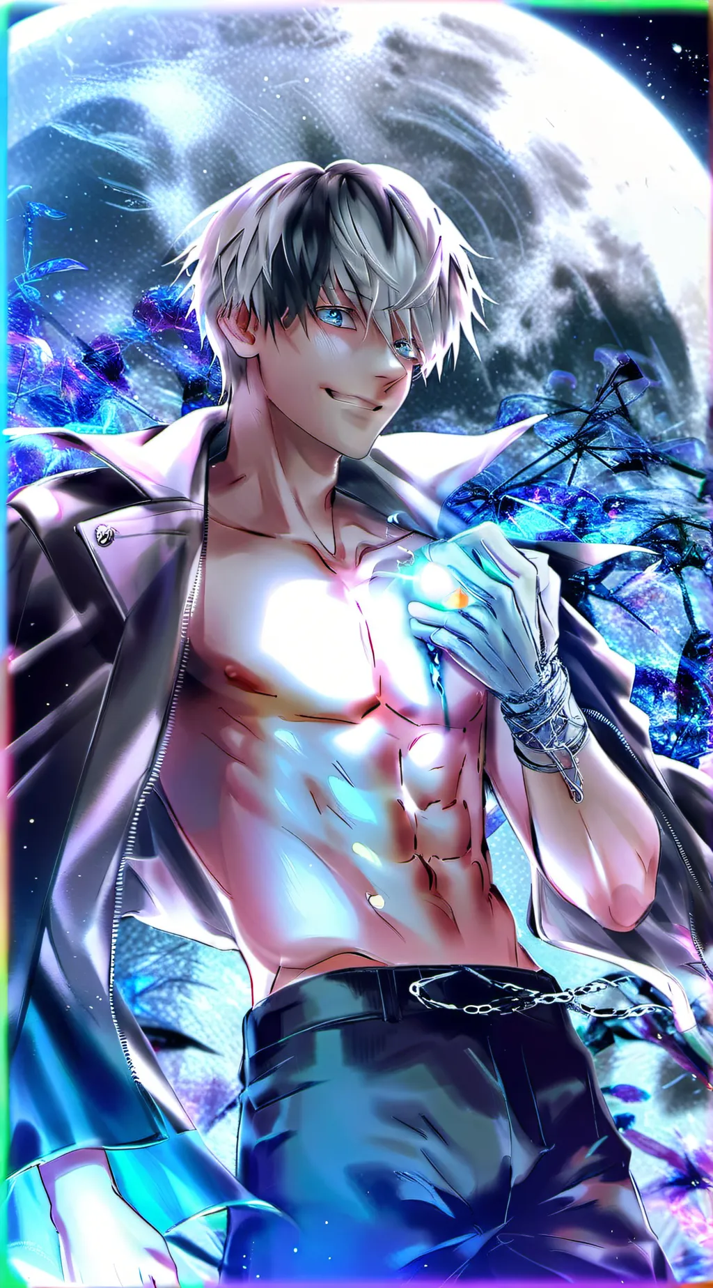 ai character: gojo×Y/n(you) background