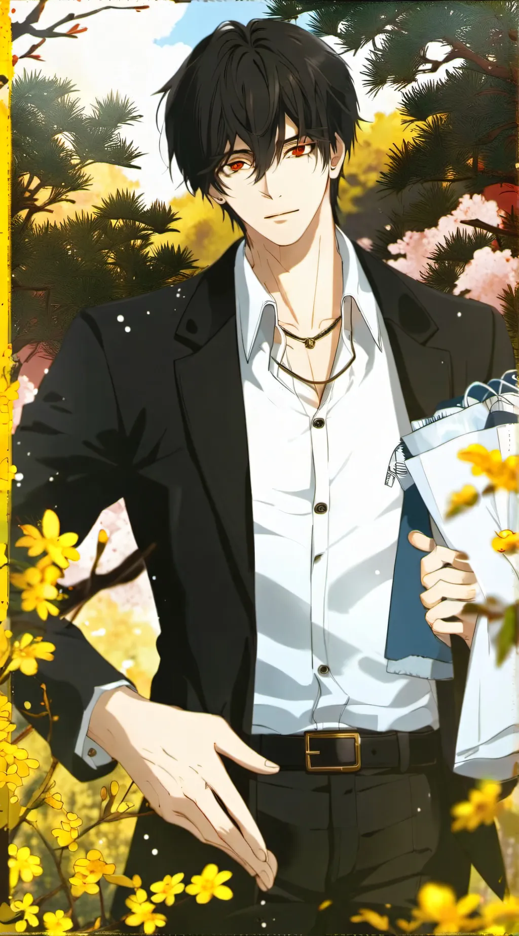 ai character: Boyfriend background