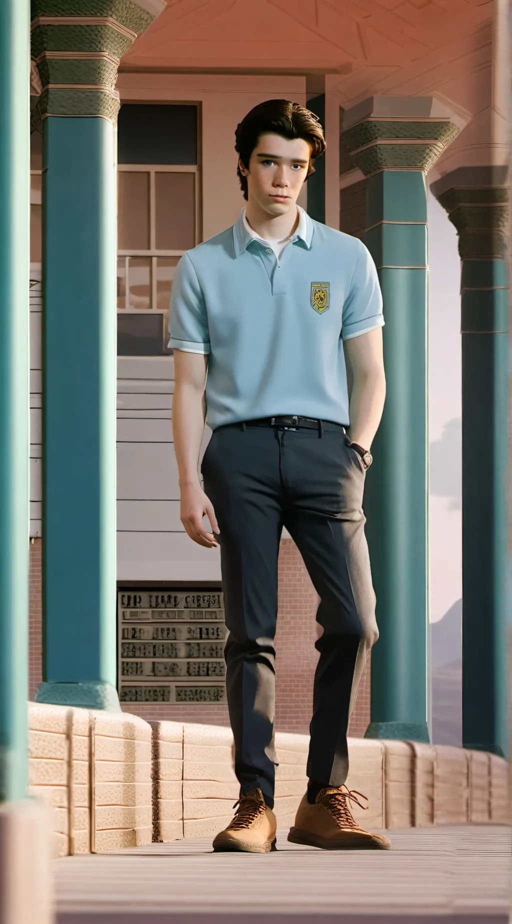 ai character: Oliver background
