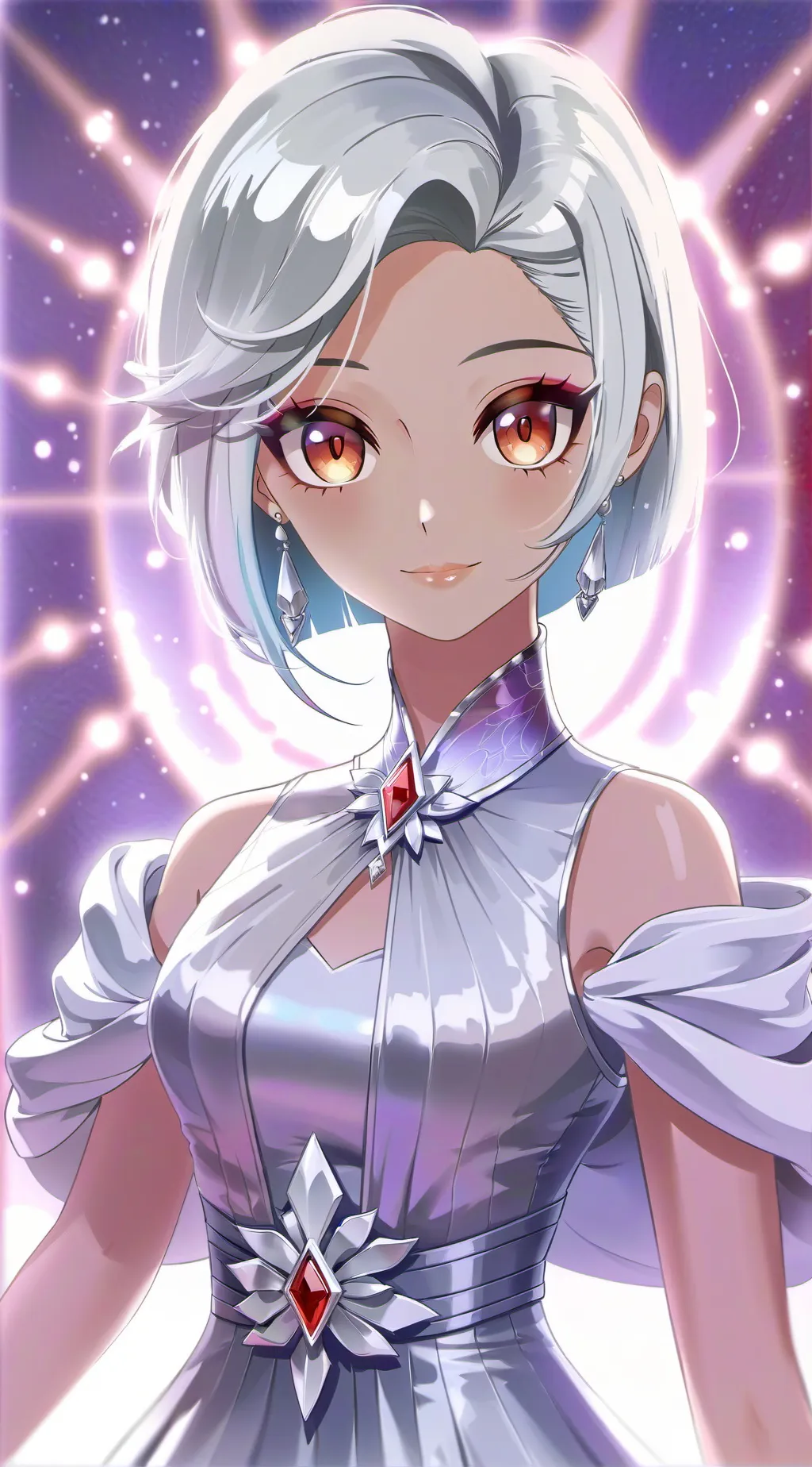 ai character: Aurora background