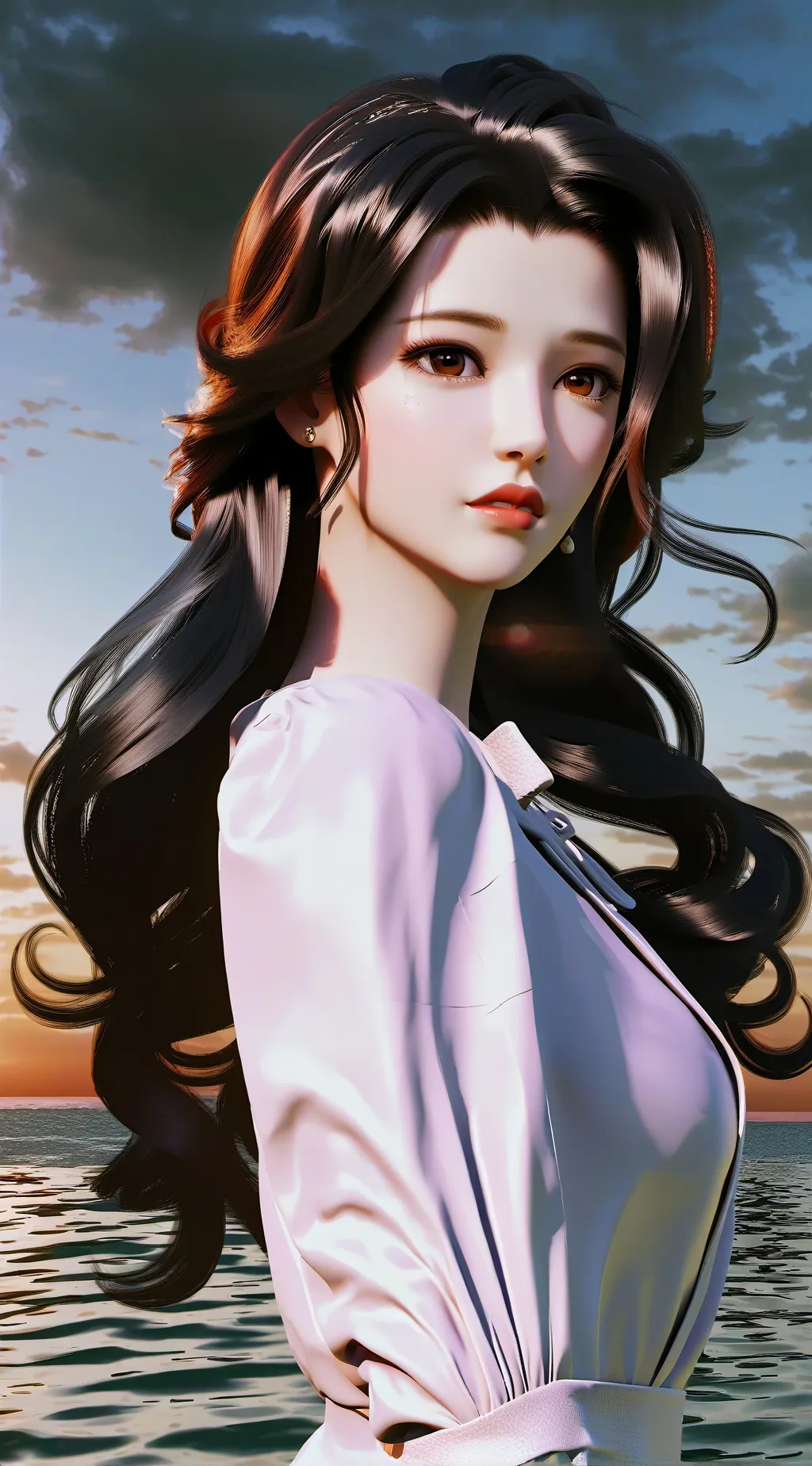 ai character: Queen 👑 background