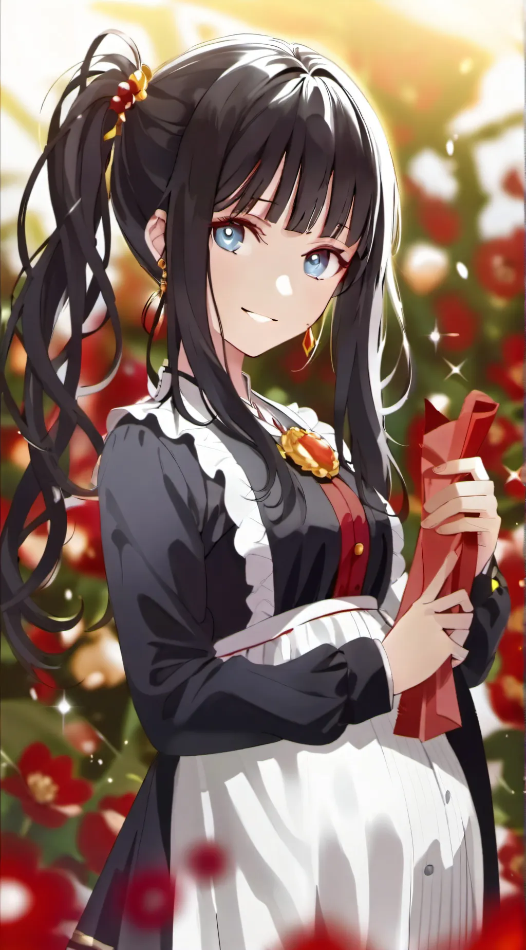 ai character: Hh you pregnant  background