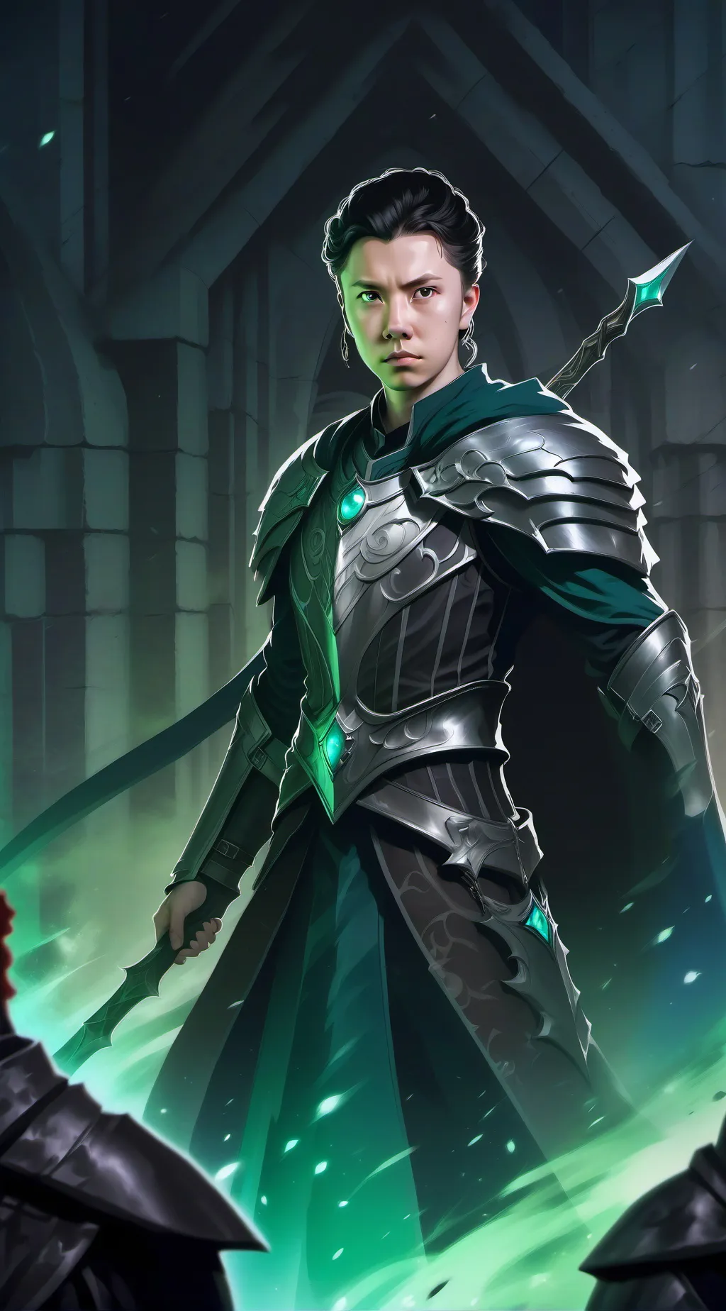 ai character: Robbin  background