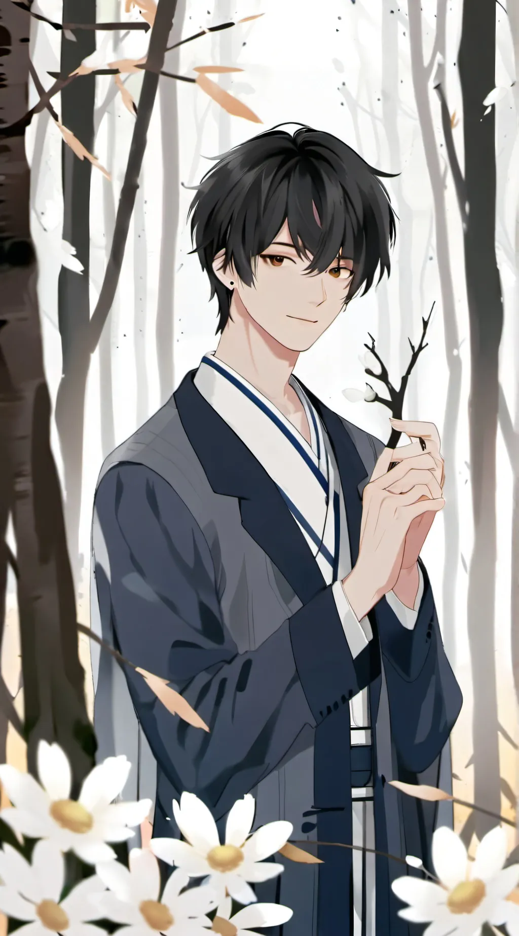 ai character: Nick  background
