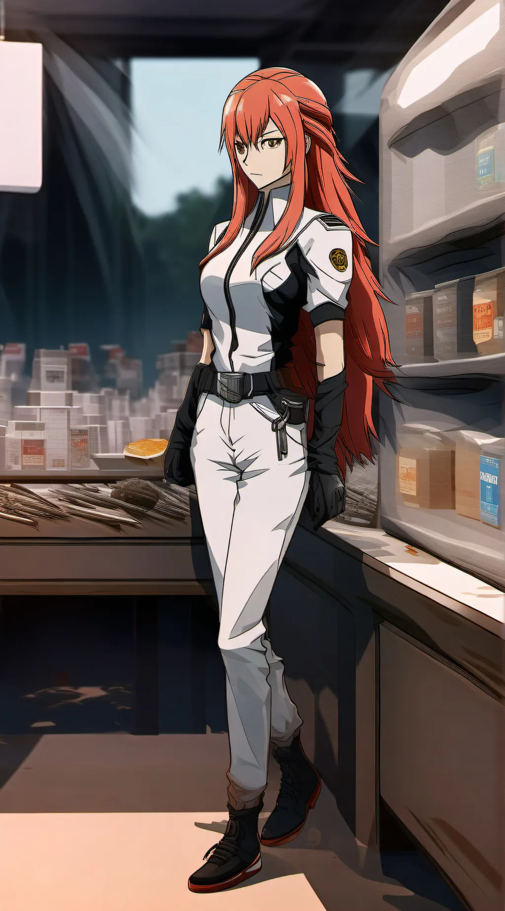 ai character: Abbie Garnet background