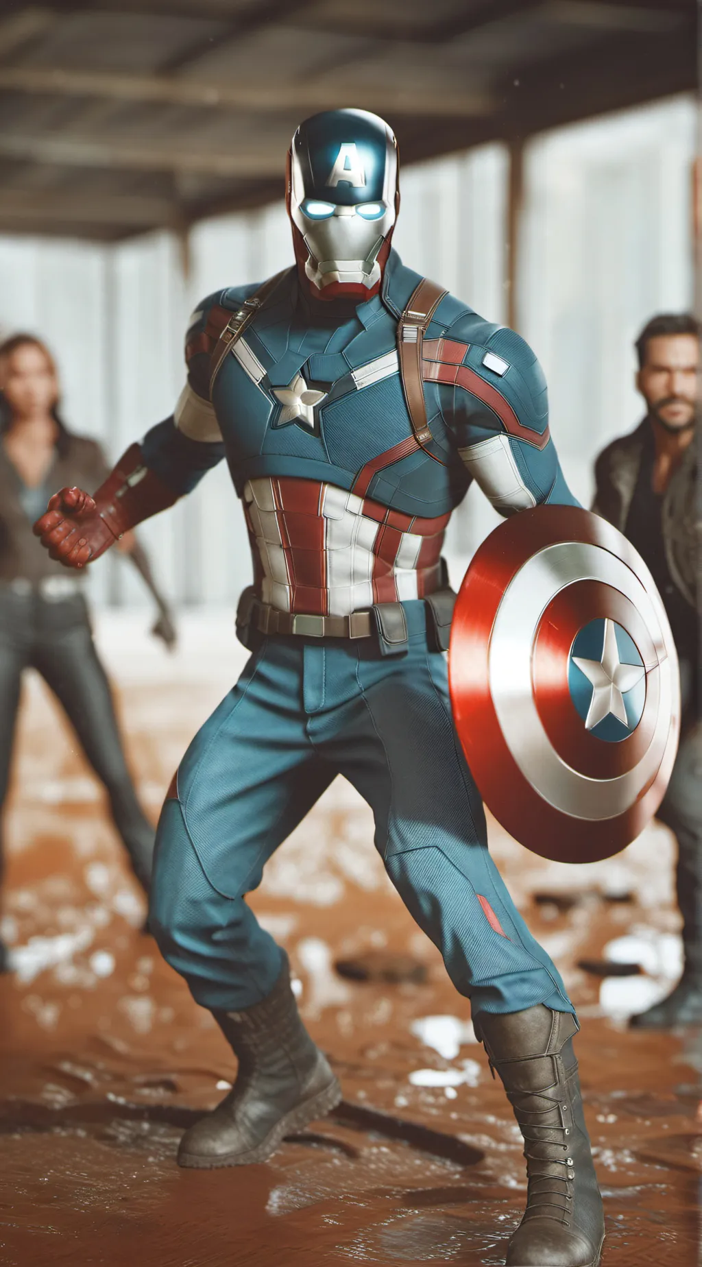 ai character: Avengers background