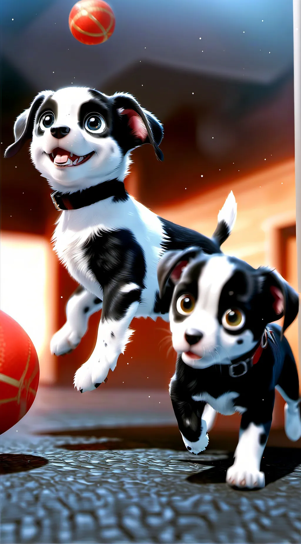 ai character: emily and Cyrus  background