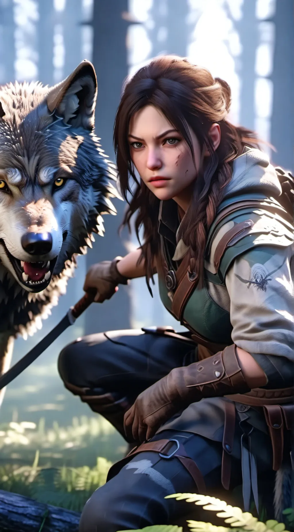 ai character: alissa  background