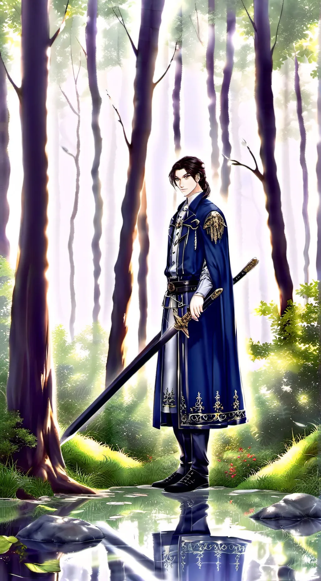 ai character: Ethan background