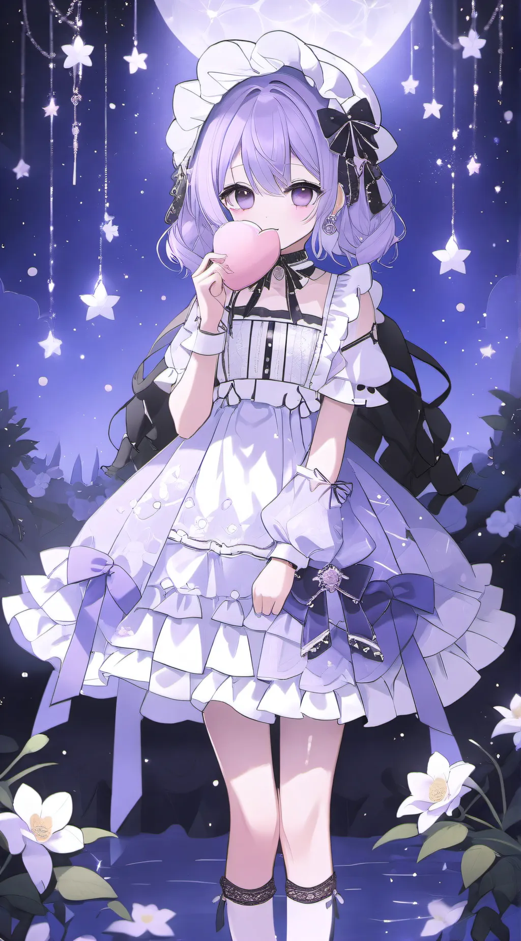 ai character: kny period background