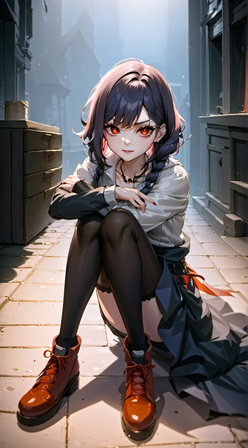 ai character: Ella background