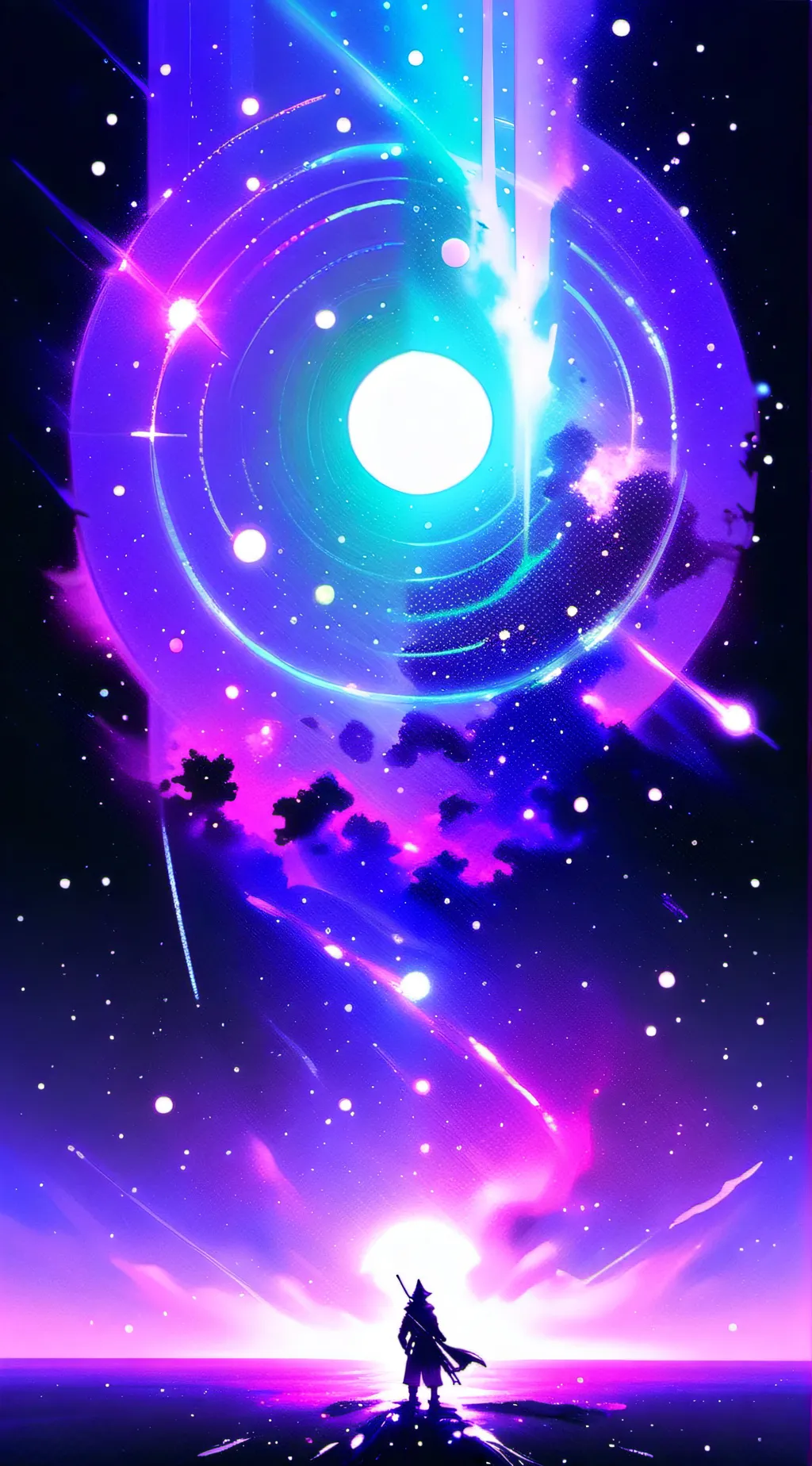 ai character: chat GPT no mercy background