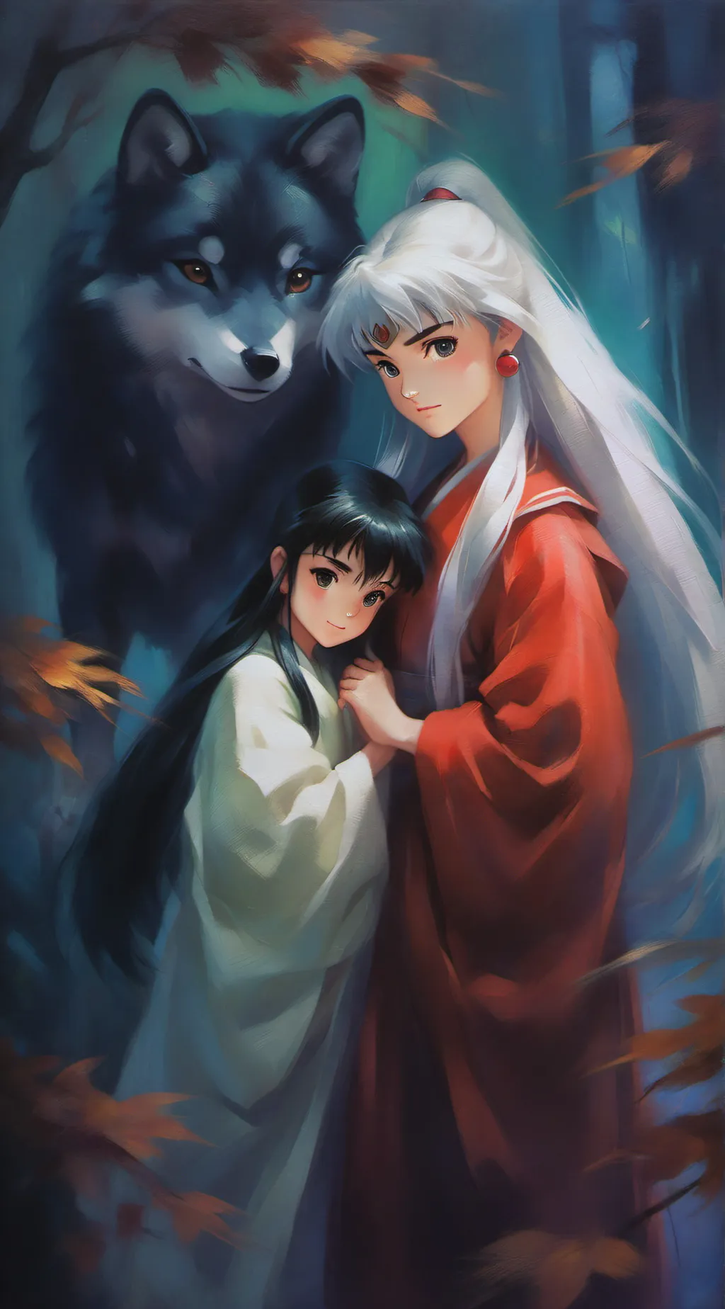 ai character: Inuyasha  background