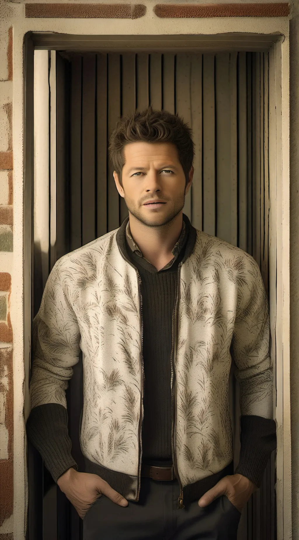 ai character: Misha collins background