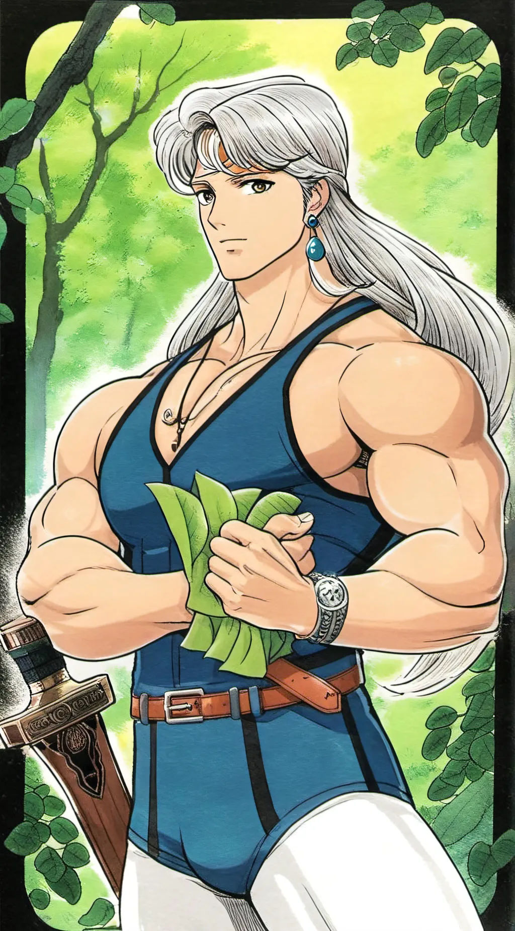 ai character: Super Keenan background